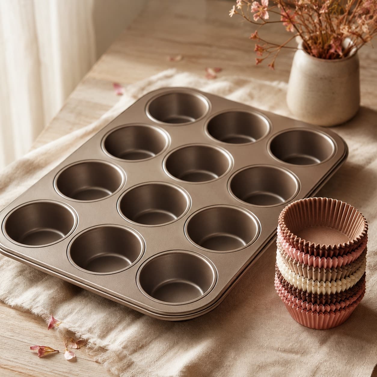Cupcake Tray + 100 Paper Cases